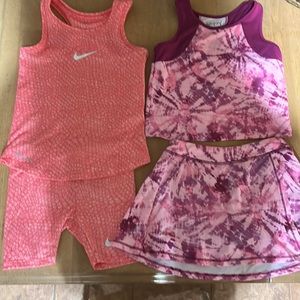 Athletic outfits (2) size 5T Jumping Bean and Nike